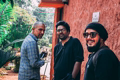 On their mark: The trio who will set out to tour | (Pic: Rajasekhar Mamidanna)