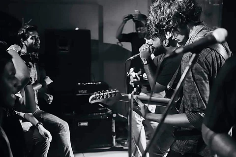 Waffles and Warfare, a name that decribes the kind of music this Chennai-based band performs