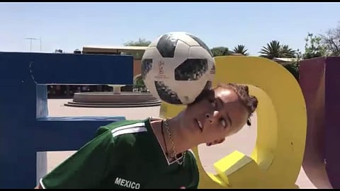 Paloma, who is originally from Mexico moved to Spain and pursued football there
