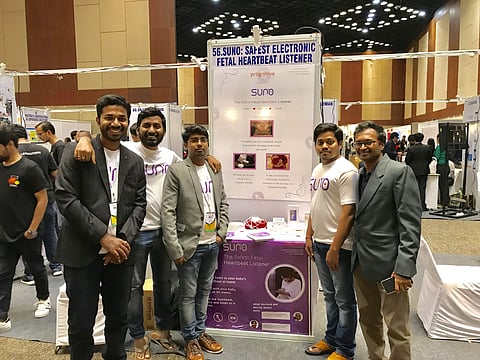 Suno is a safe portable foetal heartbeat listener, which can be used by pregnant women at the comfort of their homes (Pic: Pregnitive)