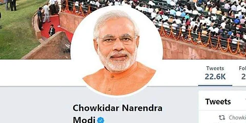The student said he was inspired by the Prime Minister's new campaign