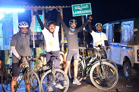 Rajeev Kanth and Dharani Bharat joined Pradeep Karuturi and Amar Akbar mid-way | (Pic: Pradeep Karuturi)