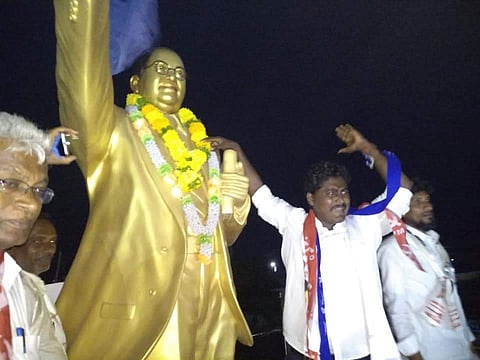 Vijay Kumar Pedapudi is contesting the elections for the first time