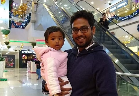 Saderla hails from Vijaywada and has done his Masters and PhD from IIT Kanpur  (Pic: Subhramanyam Saderla)