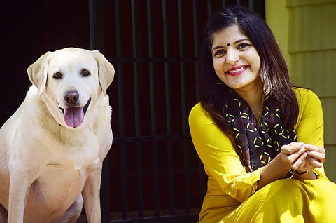 Rajeshwari with Susie (Pics: Pandarinath B)