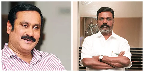 Thol Thirumavalavan and Dr Anbumani Ramadoss