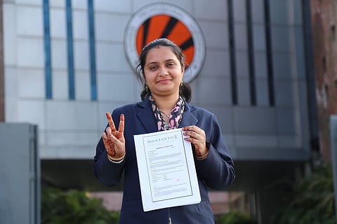 Kavita is extremely excited to join the company and says she will strive to absorb as much as she can (Pic: LPU)
