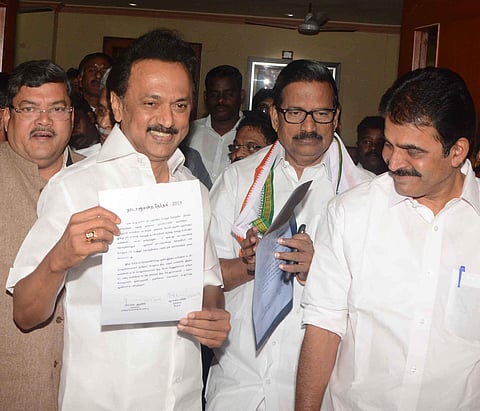 The survey predicted victor to the M K Stalin-led Dravida Munnetra Kazhagam (DMK)