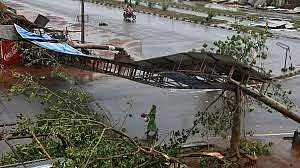 While there have been no casualties, the cyclone has caused severe damages