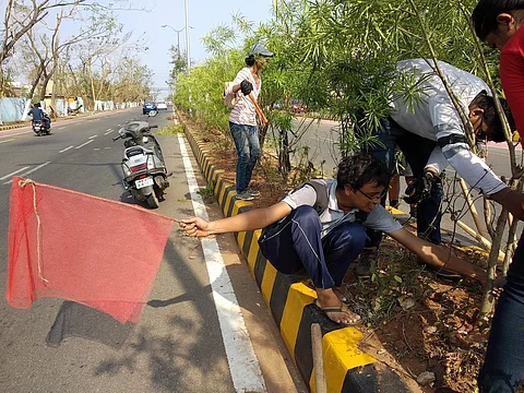 Volunteers at work | (Pic: Shweta Agarwal)