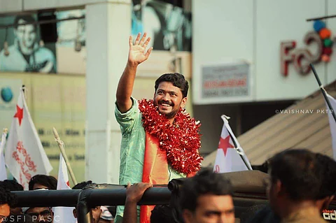 VP Sanu is SFI's local president