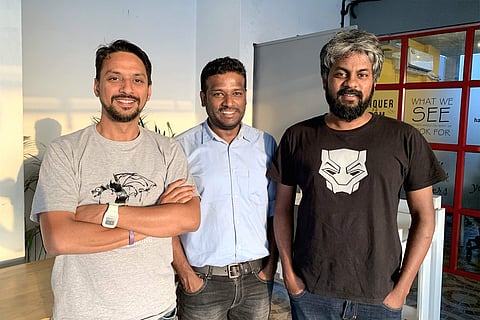 Natarajan HK along with his co-founders Kumar Anchal and Niranjan Sukumaran