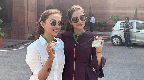 Netizens trolled the newly elected MPs for their choice of clothes (Pic: Instagram)