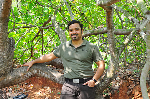 Kantimahanti is a passionate environmentalist | (Pic: G Satyanarayana)