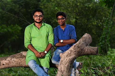 Suman met Sourav during an anti-plastic movement in their locality in Howrah district back in 2012 (Pic: Indranil Bhoumik/Express)