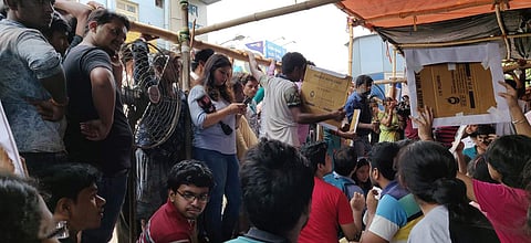 The young doctors welcomed any concerned citizen to walk with them in protest of the attacks on doctors across the state and promised that there will be no political force involved (Pic: Facebook)