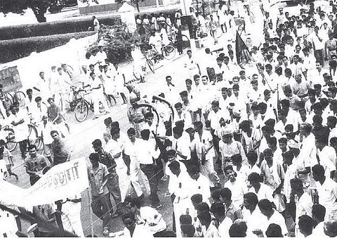 The Anti-Hindi imposition protests in the past