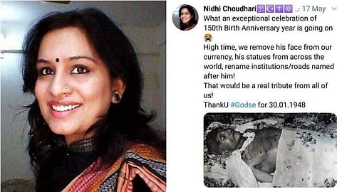 Choudhari has been posted as Deputy Secretary in the Water Supply and Sanitation Department in the state headquarters  (Pic: Twitter)