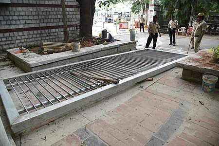 Gowtham Singh, 25, from Odisha died when the IISc main gate fell on him in Bengaluru (Pic: Nagaeaja Gadekal)