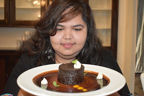 Is it good?: Seema during a review | (Pic: Seema Gurani)