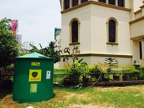 A household biogas plant | (Pic: Peepal Waste Managers)