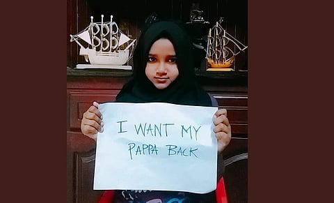 Aysha is a fourth grader (Pic: Twitter)