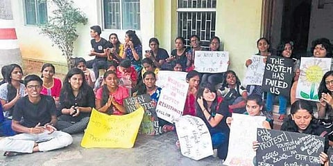 The students have already filed two writ petitions in court