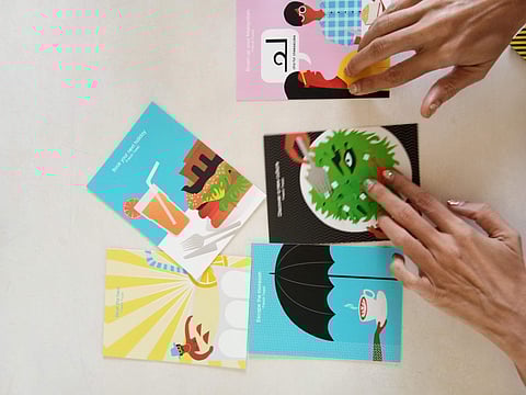 Vanessa Meister Varma has designed a range of postcards for the initiative