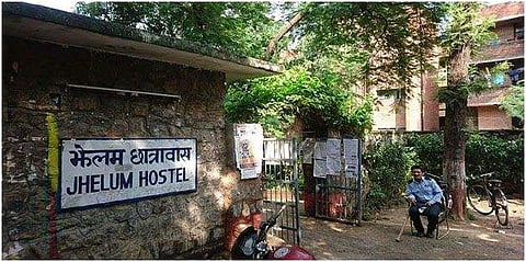 JNU's Jhelum hostel