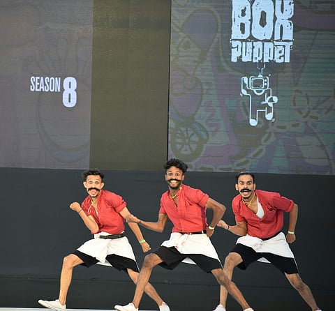 Dzone Crew members at the Indian Hip Hop Championship 2019