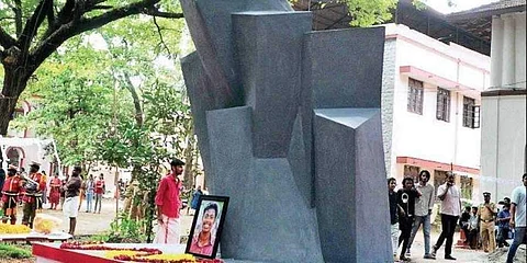 The Abhimanyu memorial in Maharajas