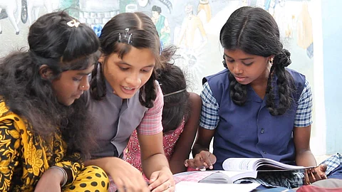 Solomon Raj, a native of Hyderabad, is a father to 45 positive children, seven of whom are college students (Pic: Rakesh Kumar)