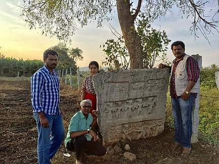 John Peter along with other Archeological enthusiasts (Pic:Express)