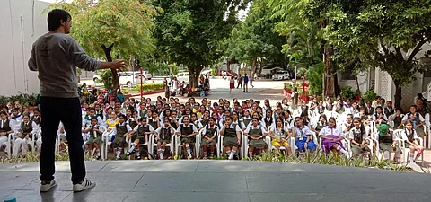 They also conduct workshops in schools and corporate companies | (Pic: Coliseum Productions) 
