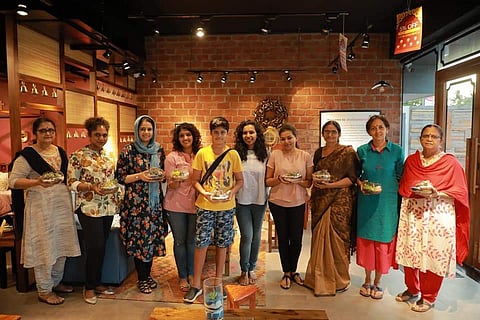 ROCK SOLID: Participants at an On The Soil workshop