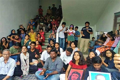 On Tuesday evening, 28 students received show-cause notices from the administration
