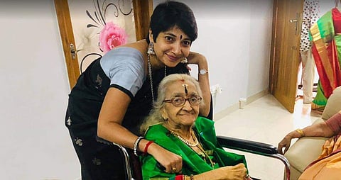 Madhuvanti also said that almost all her 'firsts' were with her grandmother. Source:FB