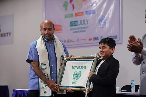 Sharanavya Model United Nations (MUN), Children Climate Conference (Pic: Shantanu)