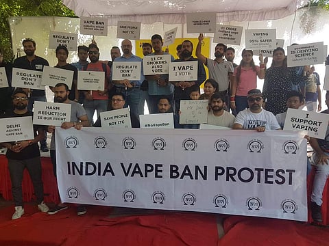 Protesters came out in all major cities to raise their voice against the recent ban (Pic: Anand/AVI)
