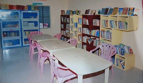 A glimpse of the library | (Pic: TN Dhanraj)