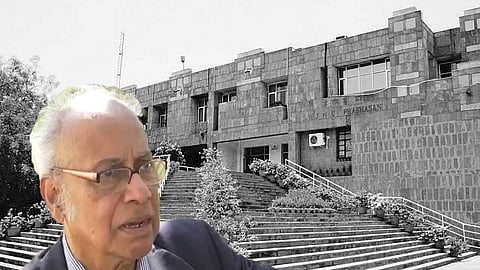 Professor Datta has served as the Rector and the VC of the university and is a stalwart in his field (Pic: Edexlive)