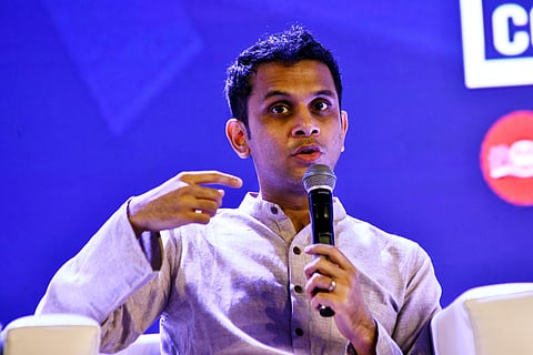 Rohan Murty at the ThinkEdu Conclave | (Pic: Express)