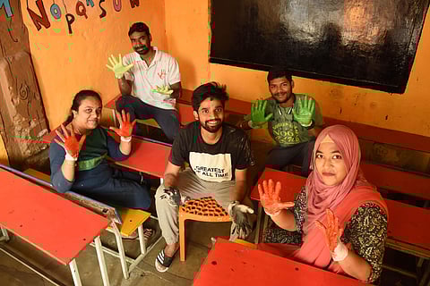 Volunteers at work | (Pic: RVK Rao)