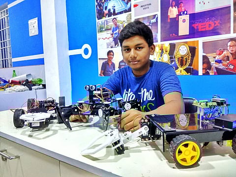 Robot making at SP Robotic Works