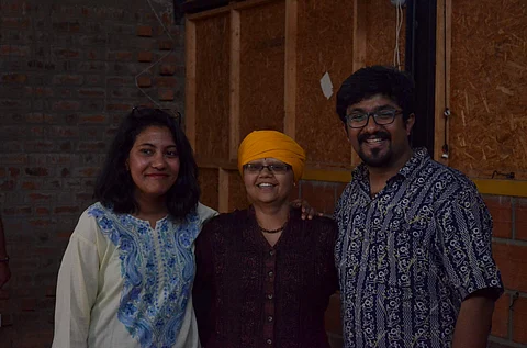 Sangeeta, Sumana and Vikram