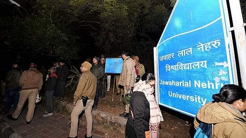 JNU violence: Police look for clues on campus