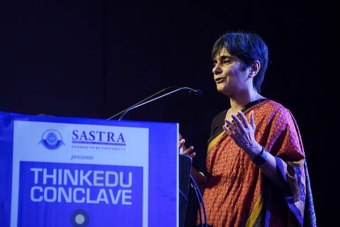Gagandeep Kang spoke about managing public health (Pics: R Satish Babu)