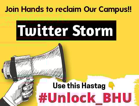 Call for Twitter storm on October 14, 2020