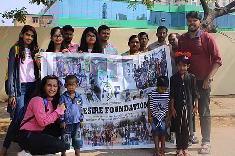 At an event | (Pic: Desire Foundation)