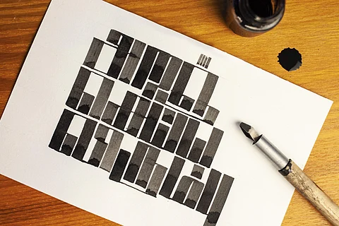 Tamil calligraphy (Pics: Urue Design Studio)